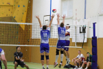 Utkání 2. ligy mužů ve volejbale VK Malá Skála - USK Pardubice