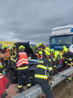 Tragická dopravní nehoda na komunikaci I/35 vedoucí do Hrádku nad Nisou