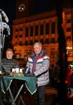 Rozsvícení vánočního stromu v Jablonci