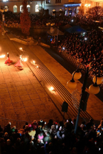 Rozsvícení vánočního stromu v Jablonci