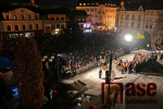 Rozsvícení vánočního stromu v Jablonci