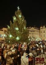Rozsvícení vánočního stromu v Jablonci