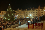 Rozsvícení vánočního stromu v Jablonci