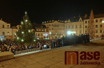 Rozsvícení vánočního stromu v Jablonci