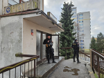 Policisté dohlíželi v okolí ubytovny Neptun na klid a veřejný pořádek