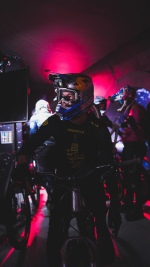 Tomáš Slavík na závodu Downmall 2026 v pražských Arkádách