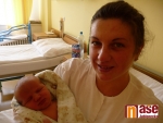 Ivan Machanec udělal radost mamince Erice Drbal 3. července 2011 v noci.
