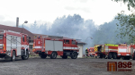 Požár v objektu bývalé pily v Krásné - Pěnčíně