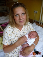 Matýsek Šefl přišel na svět mamince Janě Šeflové 17. července 2011 v podvečer.