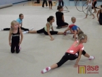 OBRAZEM: Letní soustředění gymnastek v jablonecké hale